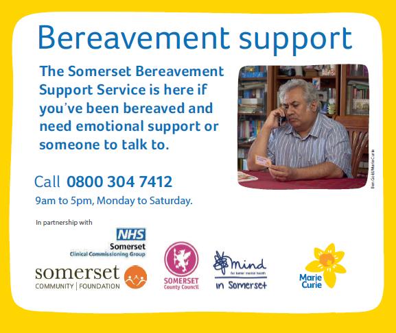 Facebook Somerset Bereavement Support Service