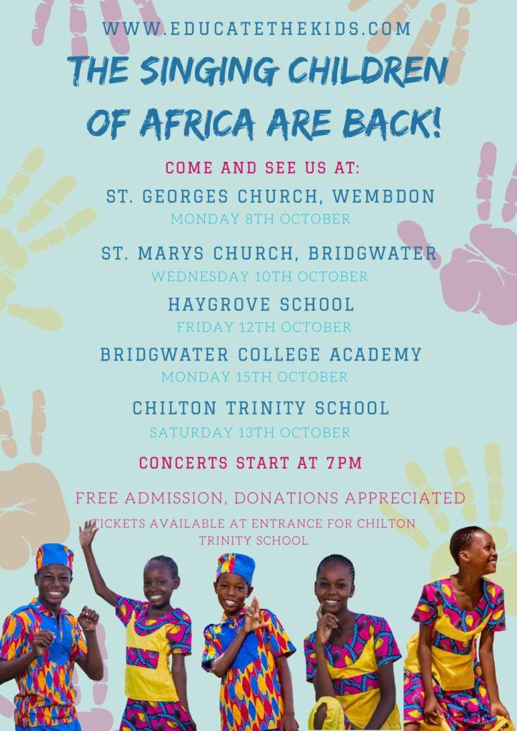 Singing Children of Africa Concert Poster